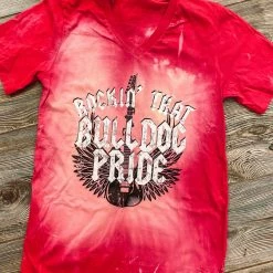 Purple Door Boutique Rockin That Bulldog Pride Tee