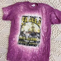 Purple Door Boutique Eagles Bleached Orchid Tee