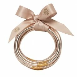 BuDha Girl BuDhaGirl Champagne All Weather Bangles
