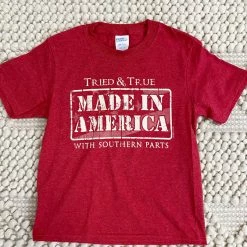 Tried And True Youth Made In America T Shirt T-Shirts