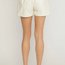 Purple Door Boutique Summer Nights Ivory Leather Shorts 9 Purple Door Boutique Summer Nights Ivory Leather Shorts