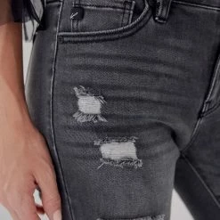 Kan Can Jeans Kan Can Light Black Skinny Jeans