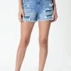 Kan Can Jeans Kan Can High Rise Mom Denim Shorts