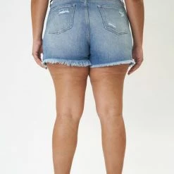 Kan Can Jeans Kan Can High Rise Mom Denim Shorts