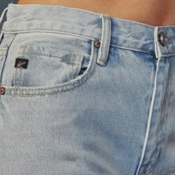 Kan Can Jeans Kan Can High Rise Distress Straight Fit Jeans