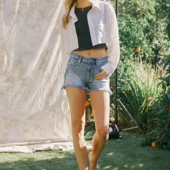 Kan Can Jeans Kan Can High Rise Denim Shorts 7 Kan Can Jeans Kan Can High Rise Denim Shorts