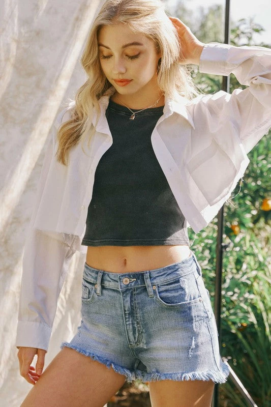 Kan Can Jeans Kan Can High Rise Denim Shorts 2 Kan Can Jeans Kan Can High Rise Denim Shorts