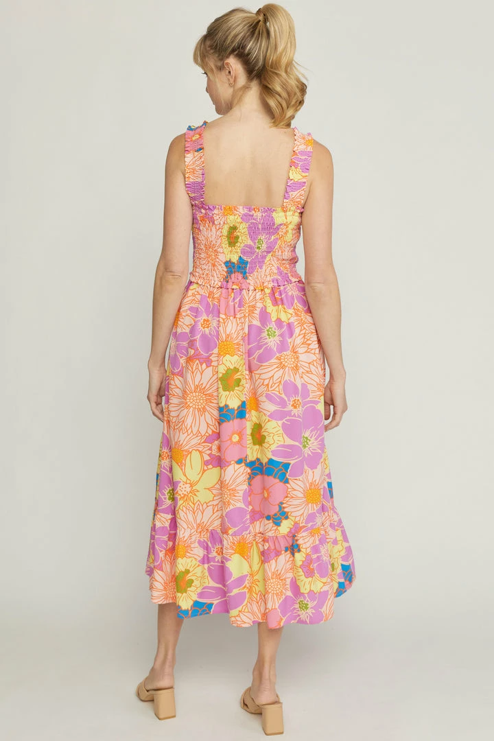 Purple Door Boutique Vacation Florals Lavender Midi Dress New Arrivals 3 Purple Door Boutique Vacation Florals Lavender Midi Dress New Arrivals