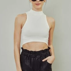 New Arrivals Kan Can Faux Leather Black Shorts