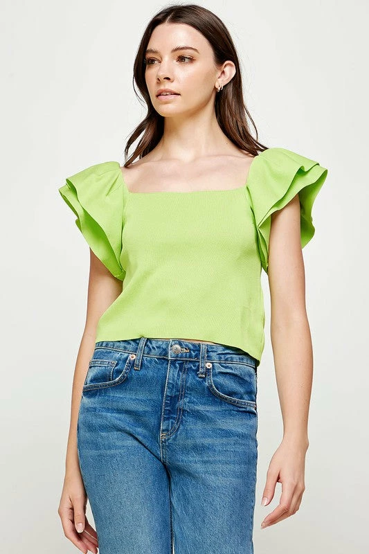 Purple Door Boutique New Arrivals Tropical Bliss Lime Knit Top 1 Purple Door Boutique New Arrivals Tropical Bliss Lime Knit Top