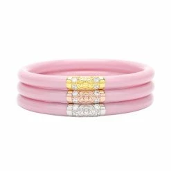 BuDha Girl BuDhaGirl Pink Three Kings All Weather Bangles