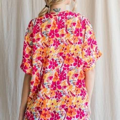 Purple Door Boutique Happiness Awaits Magenta Floral Top New Arrivals 9 Purple Door Boutique Happiness Awaits Magenta Floral Top New Arrivals