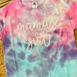 Purple Door Boutique Youth Mama's Girl T Shirt Graphic Tees