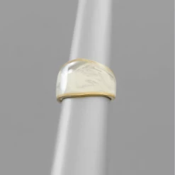 Purple Door Boutique Jewelry Clear Marble Ring