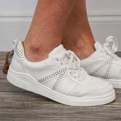 Mia Alta Studded Platform Sneakers New Arrivals