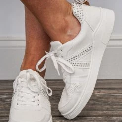Mia Alta Studded Platform Sneakers New Arrivals