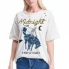 Purple Door Boutique Midnight Rodeo Tour Khaki Tee Summer SALE