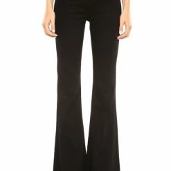 Purple Door Boutique Cello High Rise Super Flare Jeans - Black Summer SALE