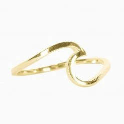 Pura Vida Wave Ring - Gold