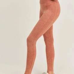 Mono B Athleisure Mocha Mousse Mono B Leggings Ladies'