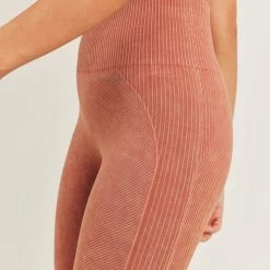 Mono B Athleisure Mocha Mousse Mono B Leggings Ladies'