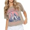 Purple Door Boutique Amarillo By Morning Mocha Tee