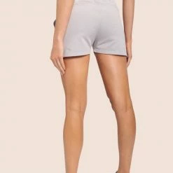 Mono B Athleisure Mono B Light Grey Shorts 7 Mono B Athleisure Mono B Light Grey Shorts