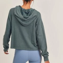 Mono B Athleisure Mono B Sea Hooded Top