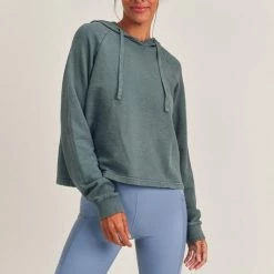 Mono B Athleisure Mono B Sea Hooded Top