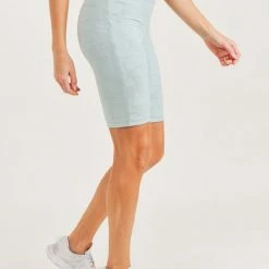 Mono B Athleisure Ladies' Mono B Camo Jacquard Surf Spray Biker Shorts