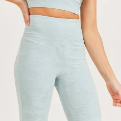 Mono B Athleisure Ladies' Mono B Camo Jacquard Surf Spray Biker Shorts