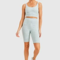 Mono B Athleisure Ladies' Mono B Textured Camo Surf Spray Sports Bra 6 Mono B Athleisure Ladies' Mono B Textured Camo Surf Spray Sports Bra