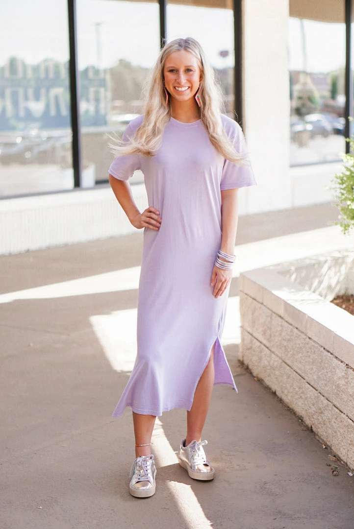 Mono B Athleisure Mono B Orchid T-Shirt Maxi Dress New Arrivals 1 Mono B Athleisure Mono B Orchid T-Shirt Maxi Dress New Arrivals