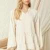 Purple Door Boutique New Arrivals Perfectly Yours Tiered Natural Top