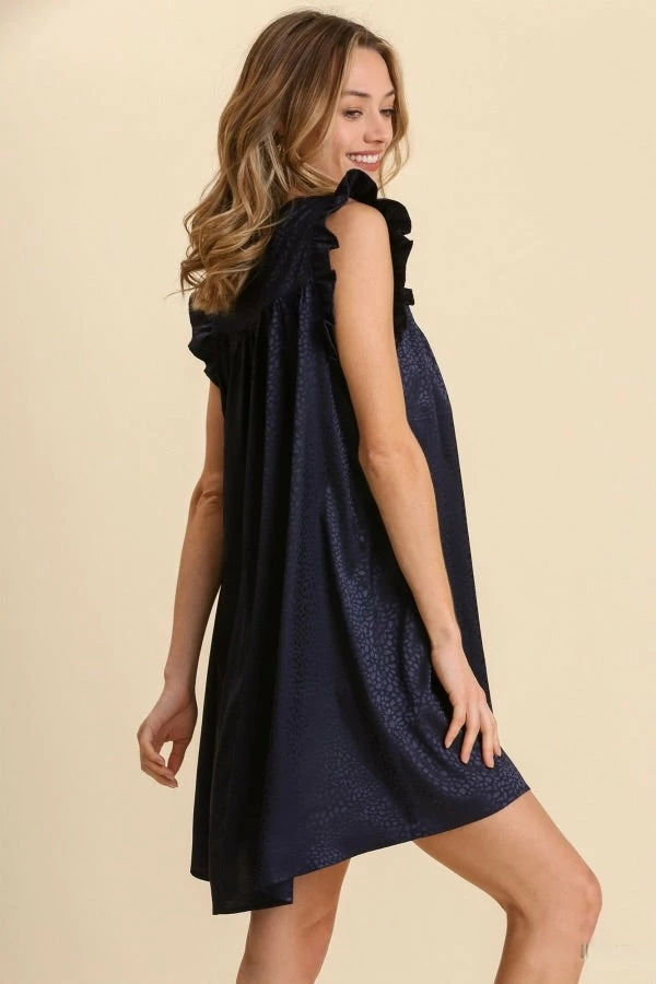 Purple Door Boutique Glam Time Navy Satin Dress New Arrivals 5 Purple Door Boutique Glam Time Navy Satin Dress New Arrivals