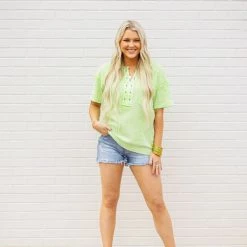 The Purple Door Boutique New Arrivals Summer Knit Neon Green Top 8 The Purple Door Boutique New Arrivals Summer Knit Neon Green Top