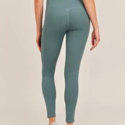 Mono B Athleisure Mono B GREEN Leggings In North Atlantic Ladies'