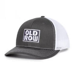 Old Row Mesh Back Charcoal Hat