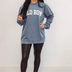 Lounge & Athletic Wear Old Row Premium Crewneck Sweatshirt Blue