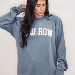 Lounge & Athletic Wear Old Row Premium Crewneck Sweatshirt Blue