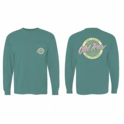 Old Row Circle Logo Seafoam T Shirt T-Shirts