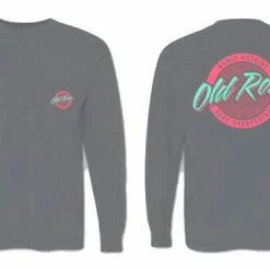 Old Row Circle Logo Grey T Shirt