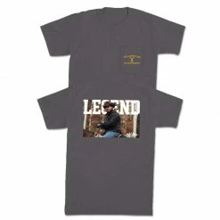 T-Shirts Old Row The Rip Charcoal T Shirt