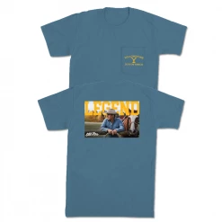 Old Row The Dutton Blue T Shirt T-Shirts