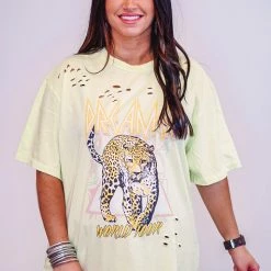 Purple Door Boutique Ladies' Dreamer World Tour Neon Tee