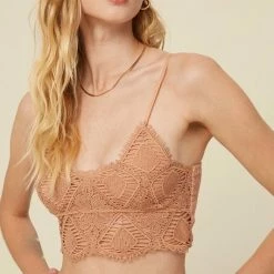 Purple Door Boutique Ladies' Clay Crochet Bralette