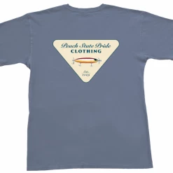 T-Shirts Peach State Pride Bass Lure Blue Jean T Shirt