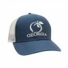 Peach State Pride Georgia Lake Blue & Grey Trucker Hat Hats