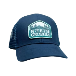 Peach State Pride North Georgia Navy Trucker Hat Hats