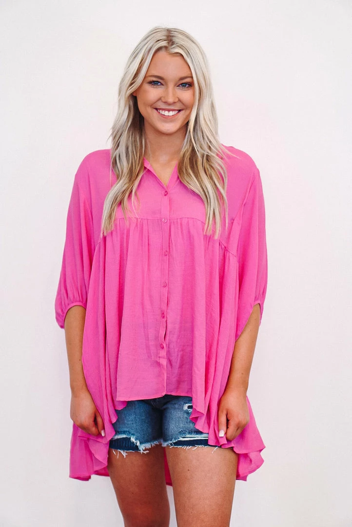 Purple Door Boutique Spring Fancy Pink Tunic Top New Arrivals 3 Purple Door Boutique Spring Fancy Pink Tunic Top New Arrivals